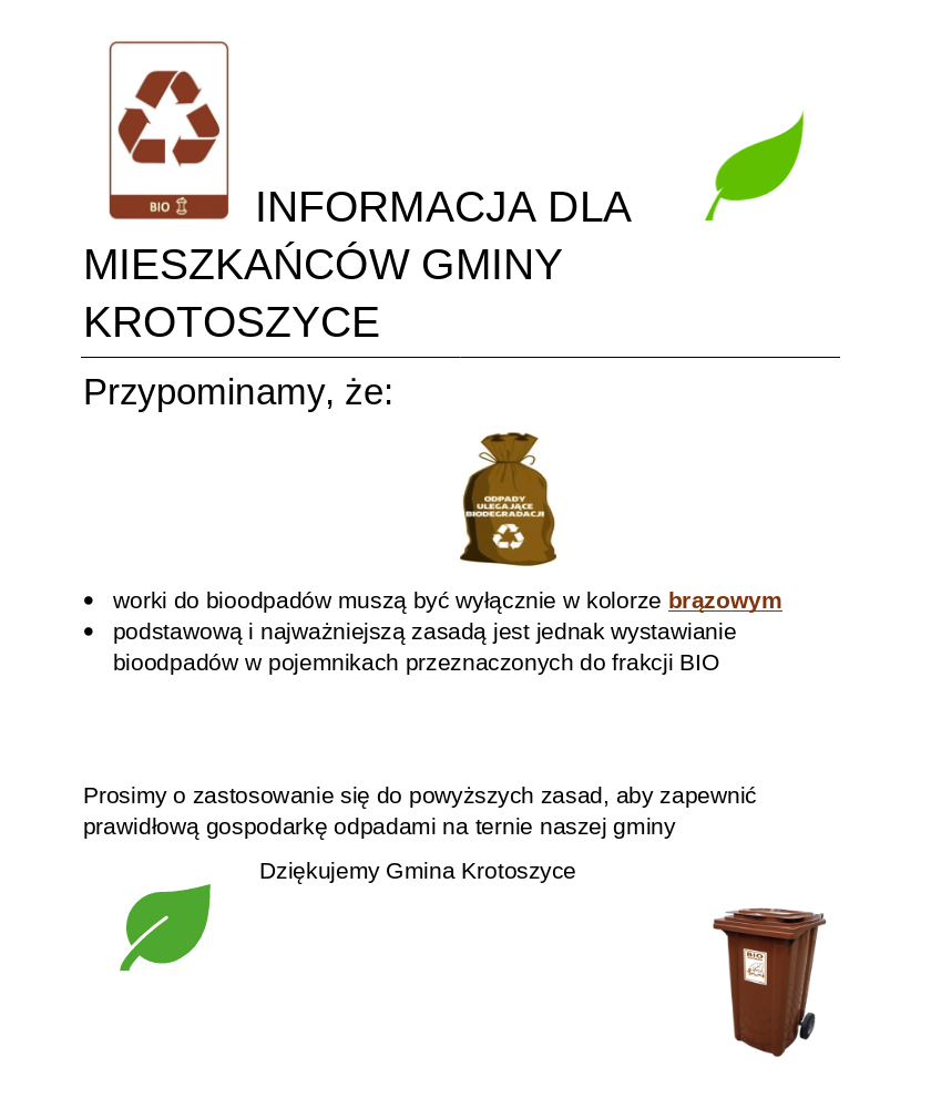 informacja bio