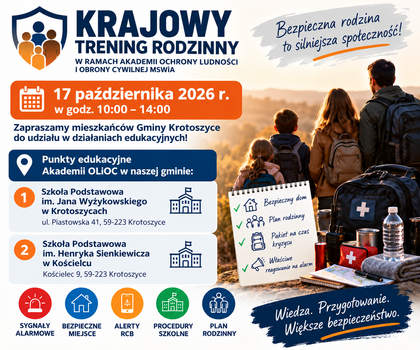 Bezpieczna rodzina w&nbsp;Gminie Krotoszyce