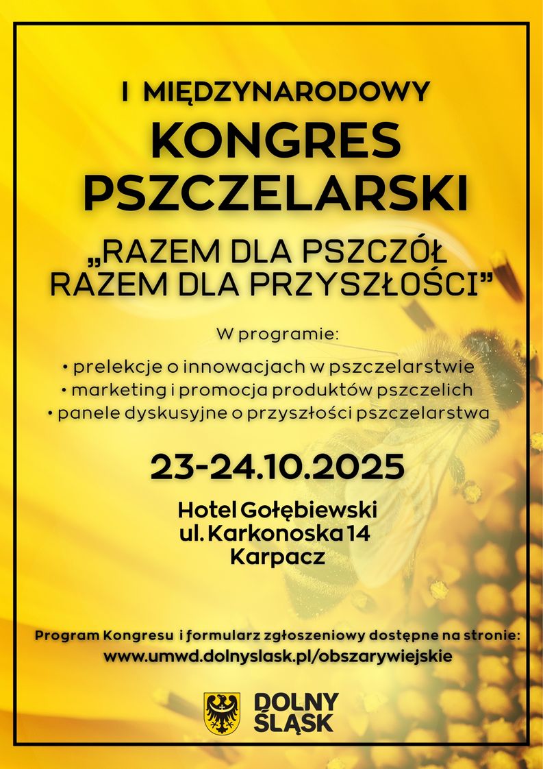 I Kongres Pszczelarski PLAKAT