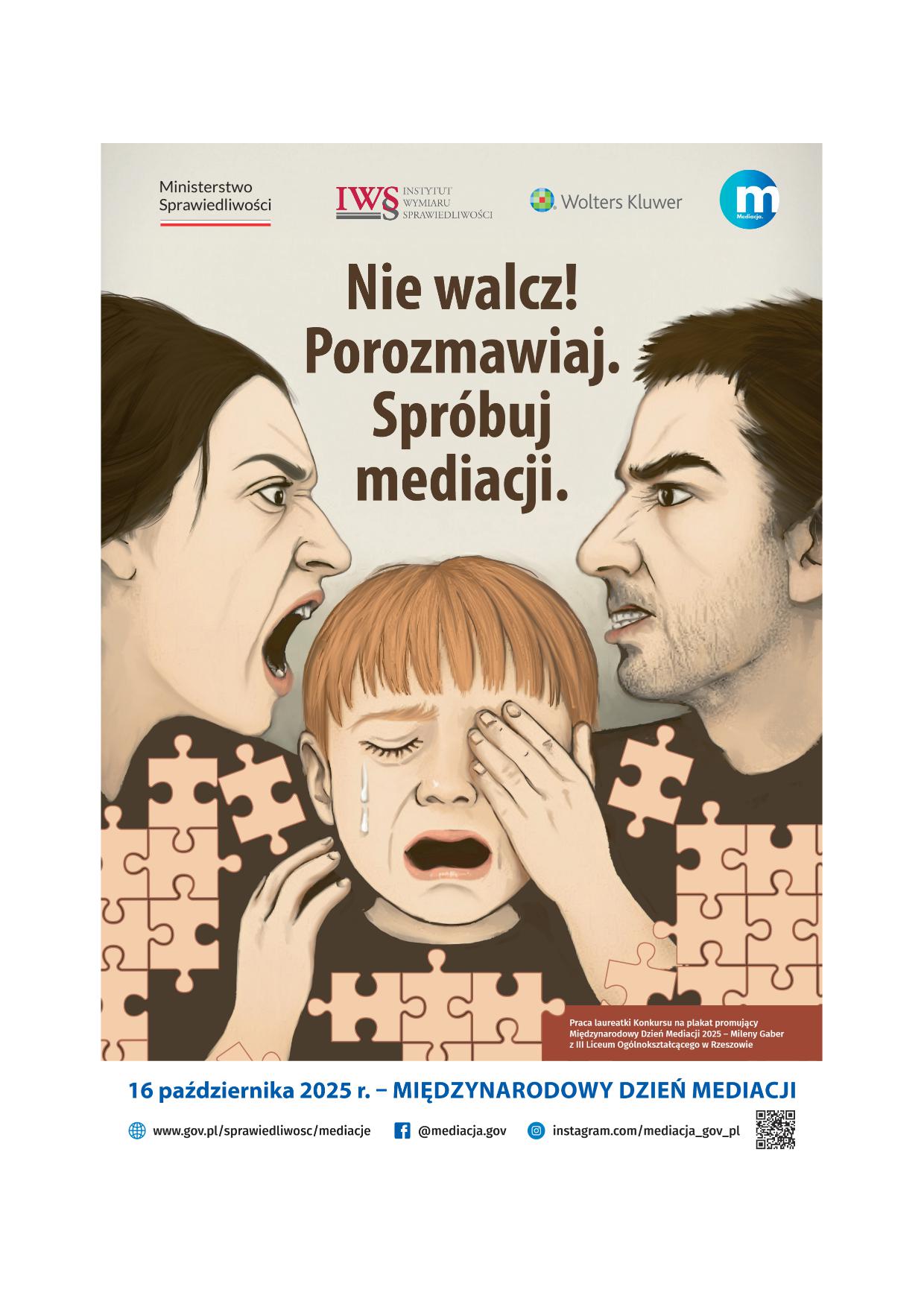 Plakat mediacje