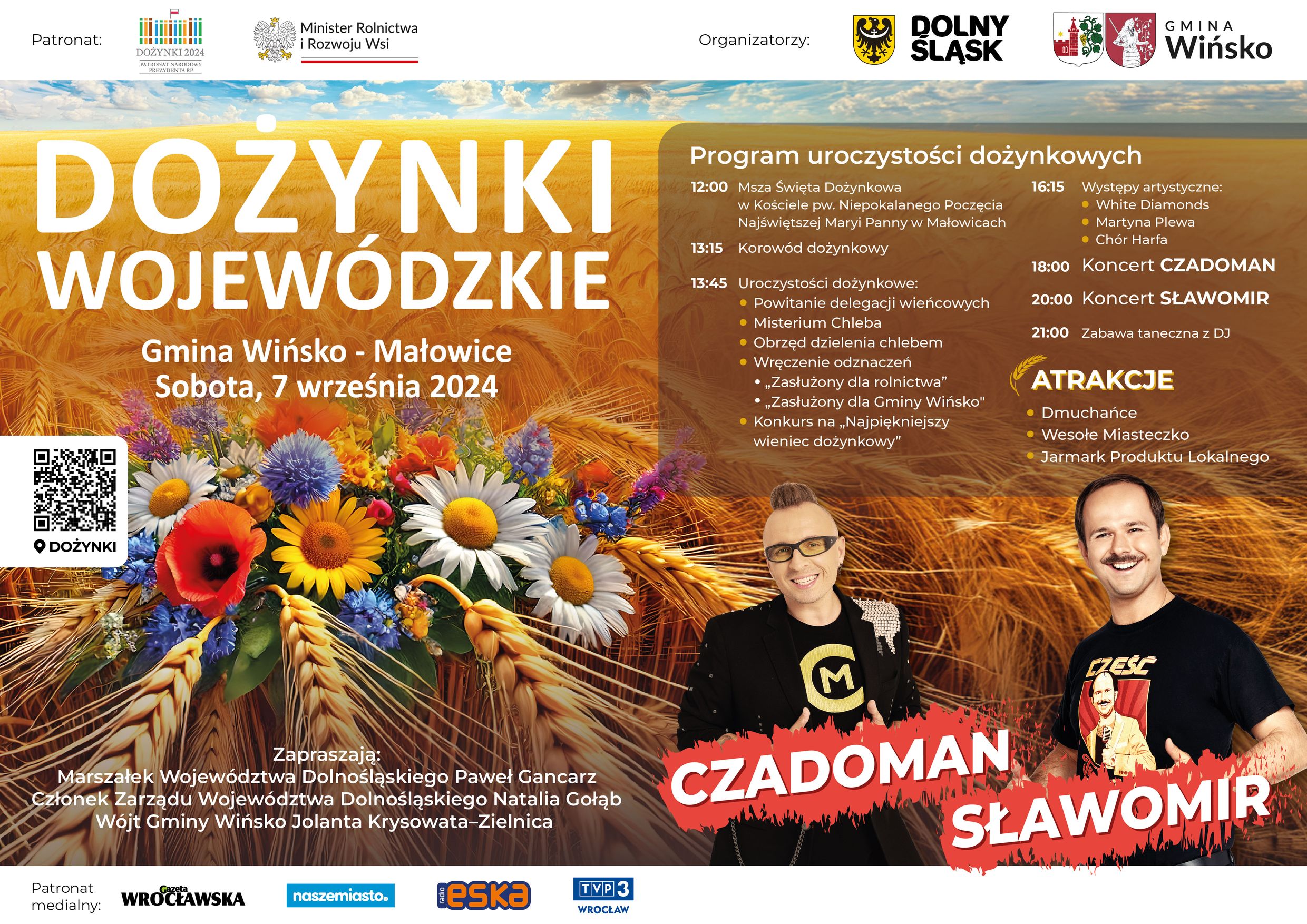 Plakat Doynki Wojewdzkie 2024 Maowice