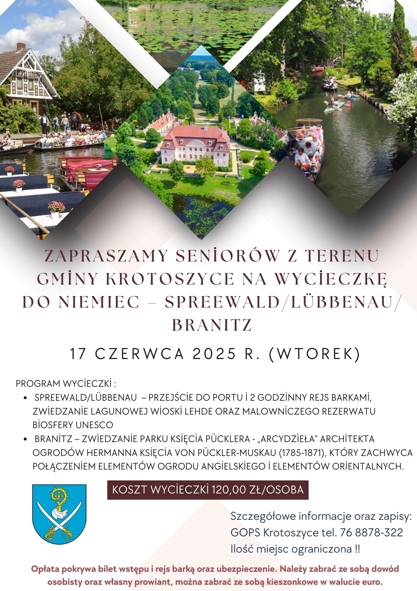 Wycieczka seniorów czerwiec 2025