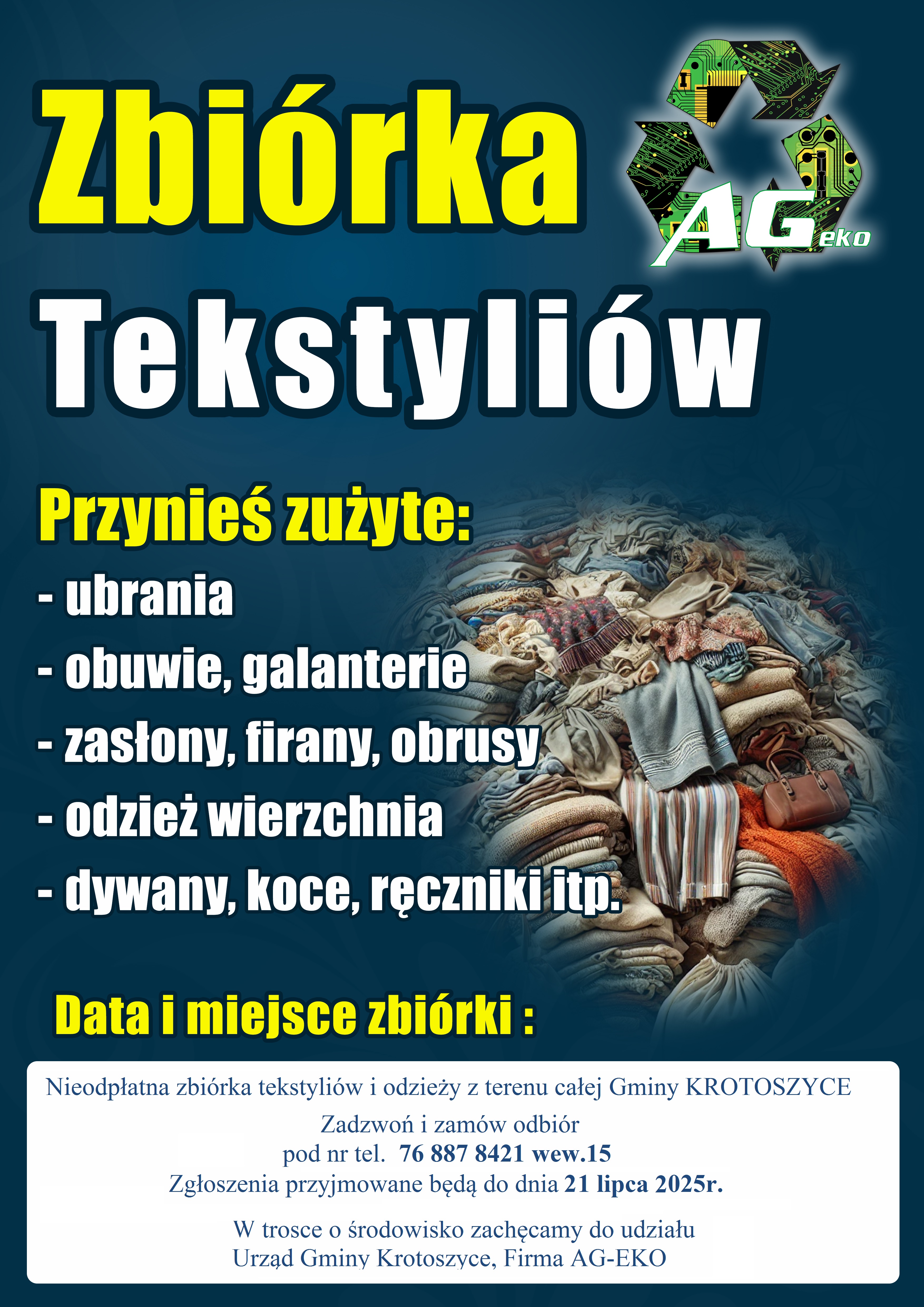 plakat tekstylia krotoszyce