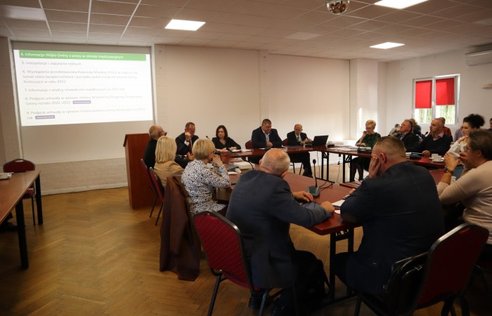 zdjęcie radnych podczas sesji