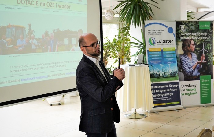 Przemowa uczestnika spotkania